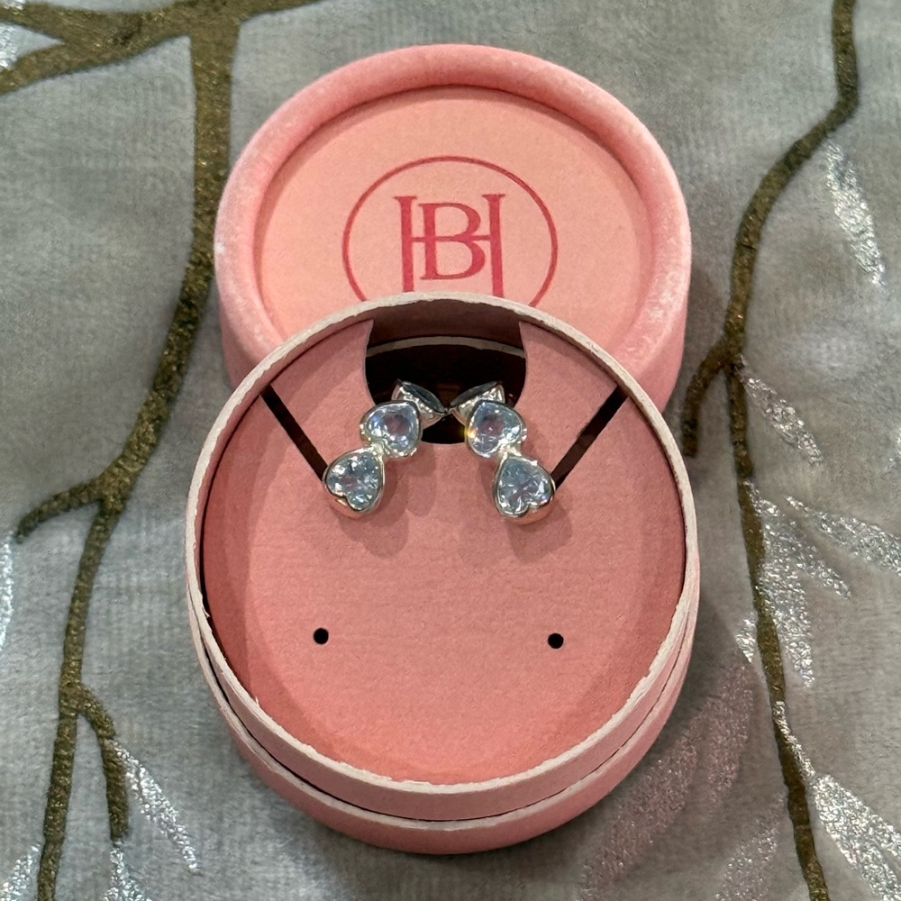 Hillberg & Berk Adore Bezel Hoop Earrings